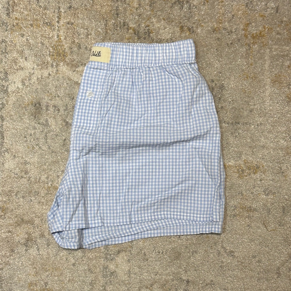 oddli gingham boxer shorts